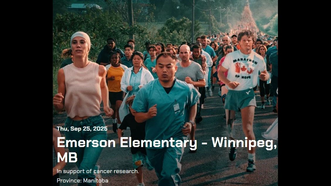 Emerson School Terry Fox Walk 2025